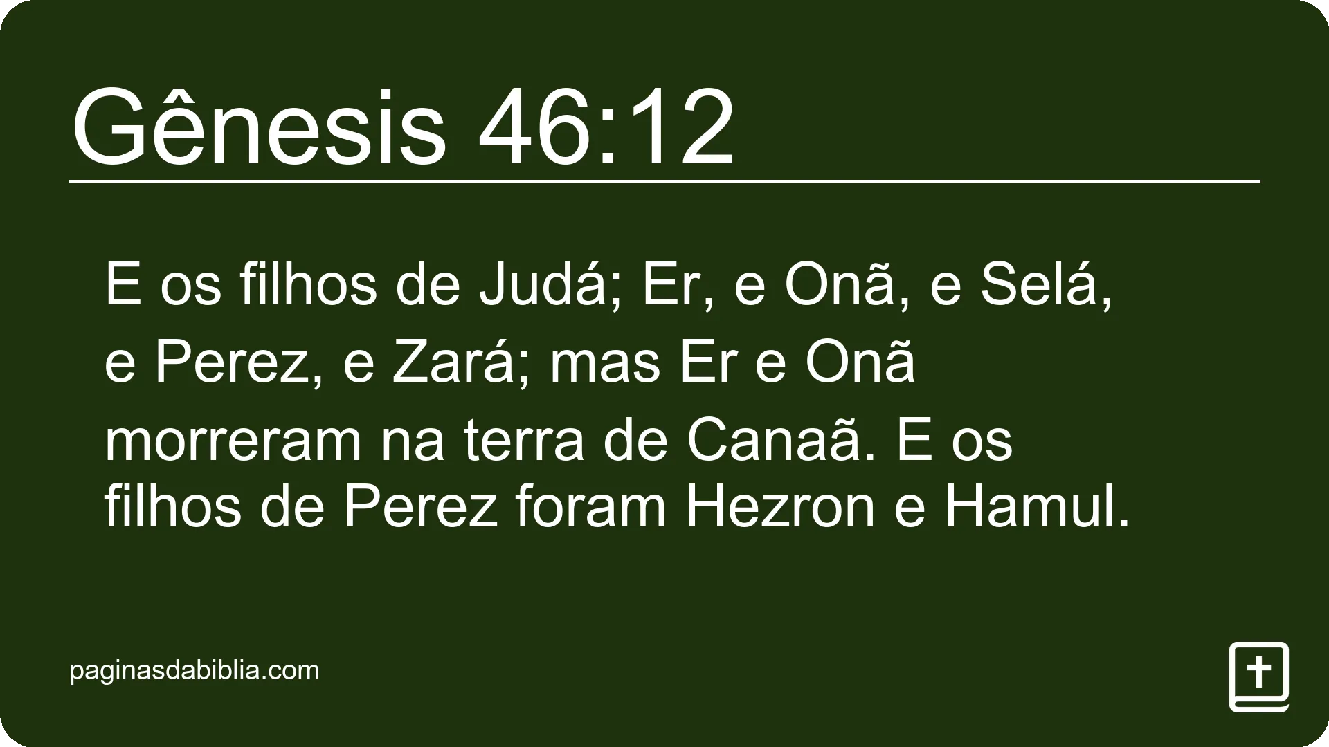 Gênesis 46:12