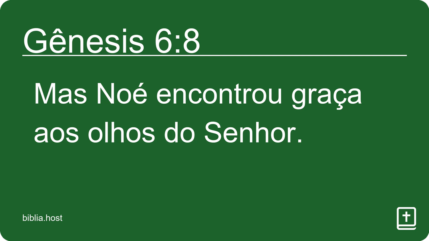 Gênesis 6:8