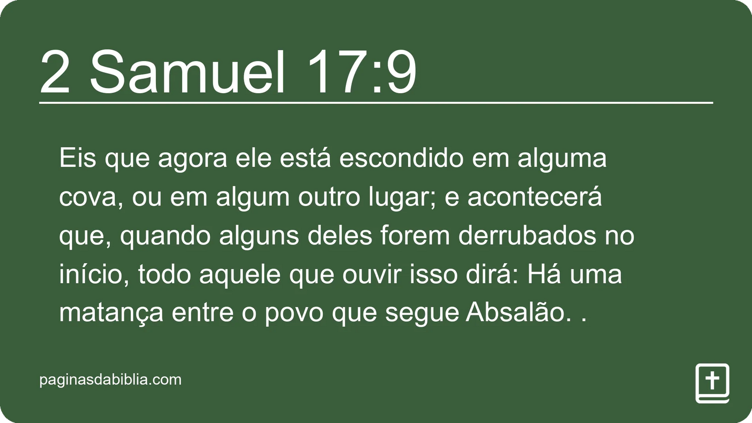 2 Samuel 17:9