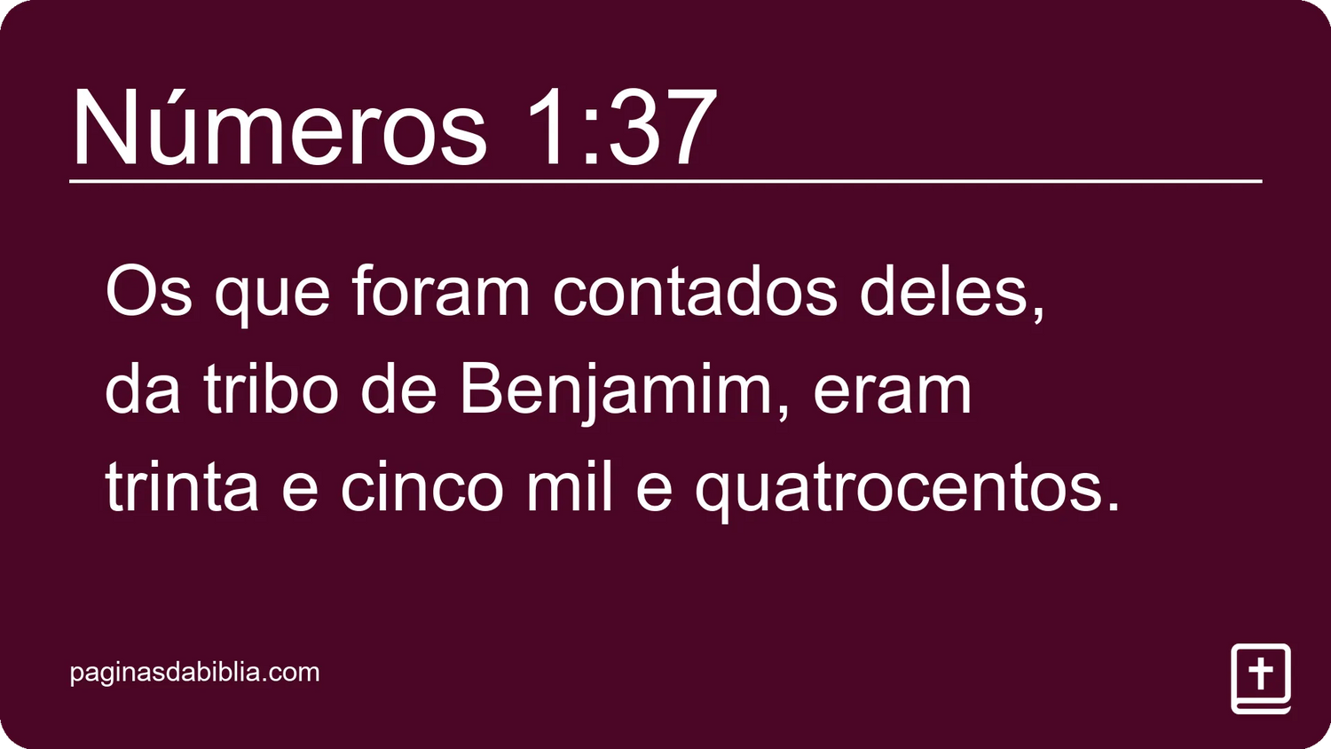 Números 1:37