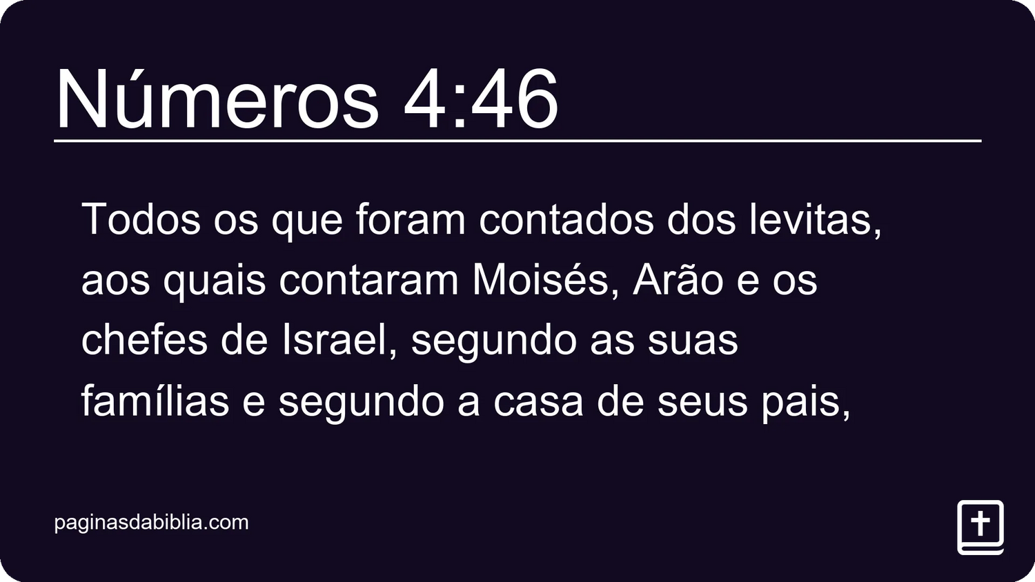 Números 4:46