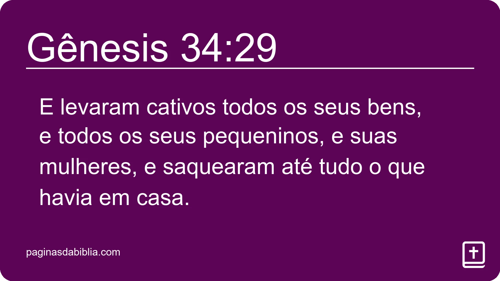 Gênesis 34:29