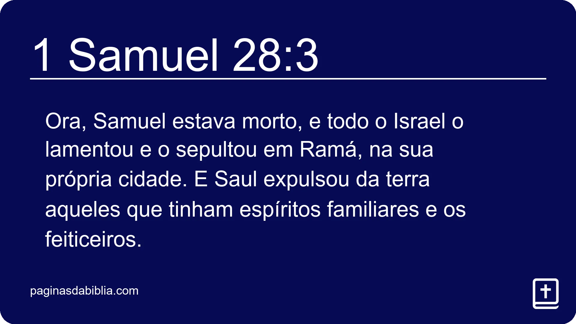 1 Samuel 28:3