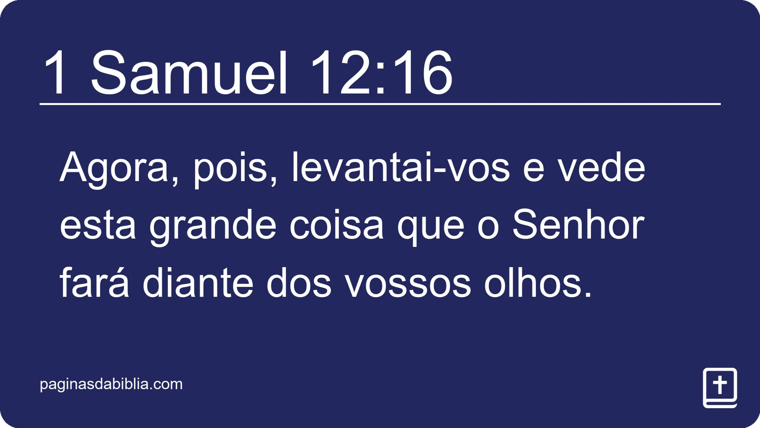 1 Samuel 12:16