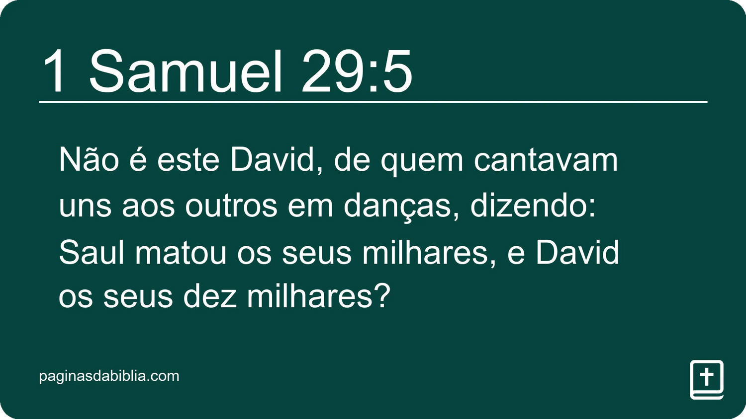 1 Samuel 29:5