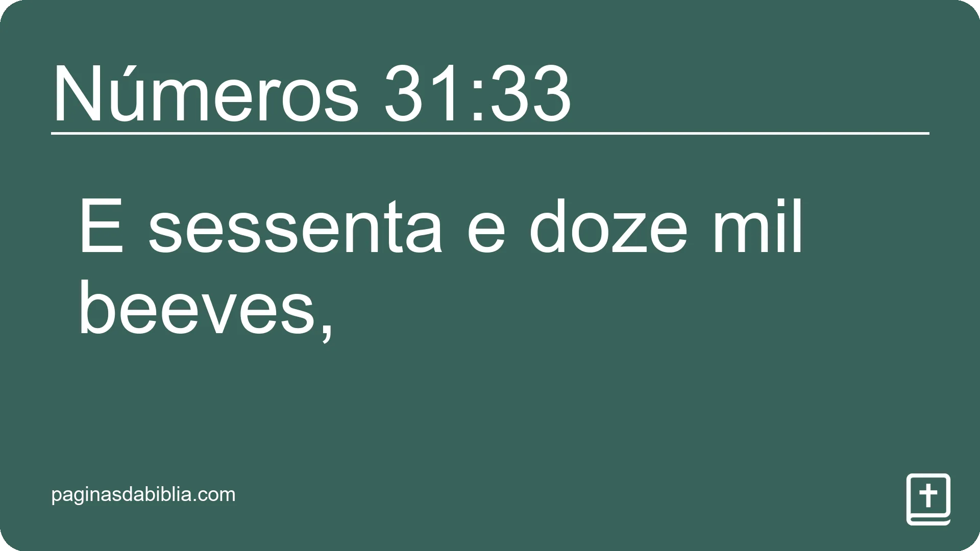 Números 31:33