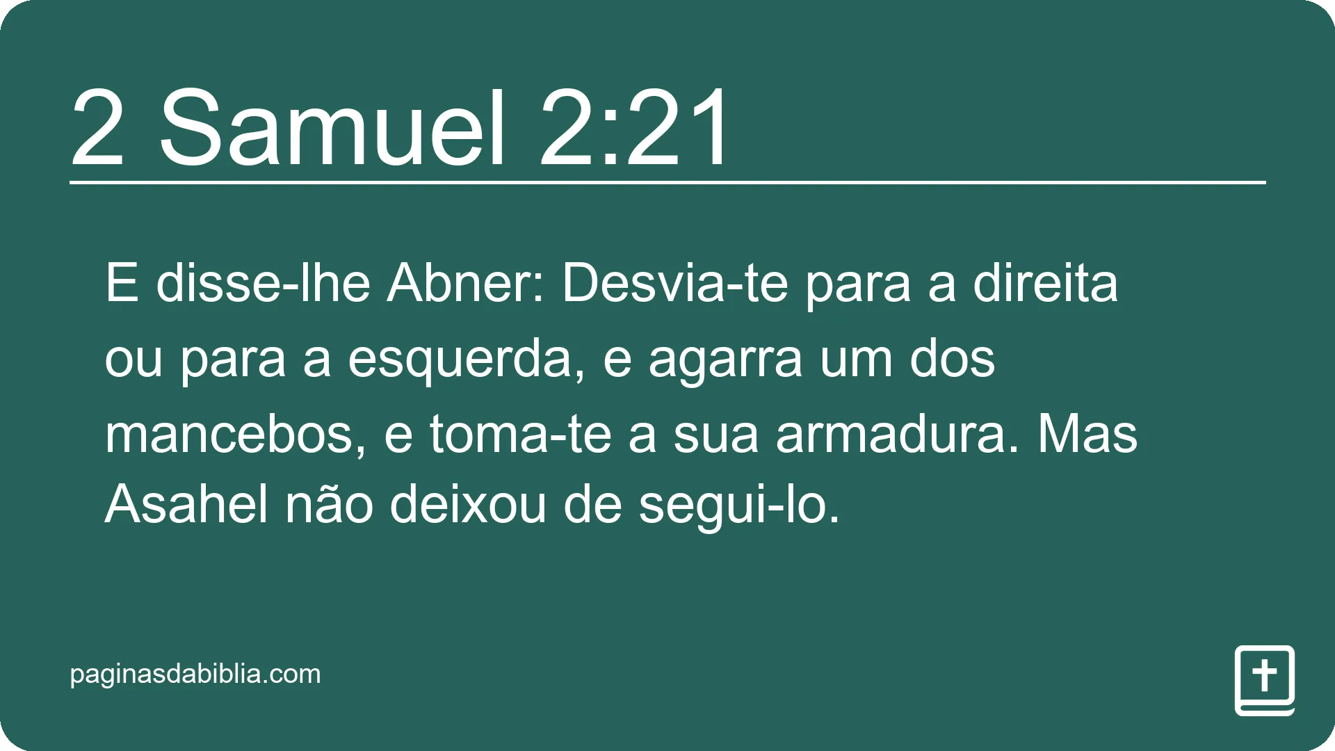 2 Samuel 2:21