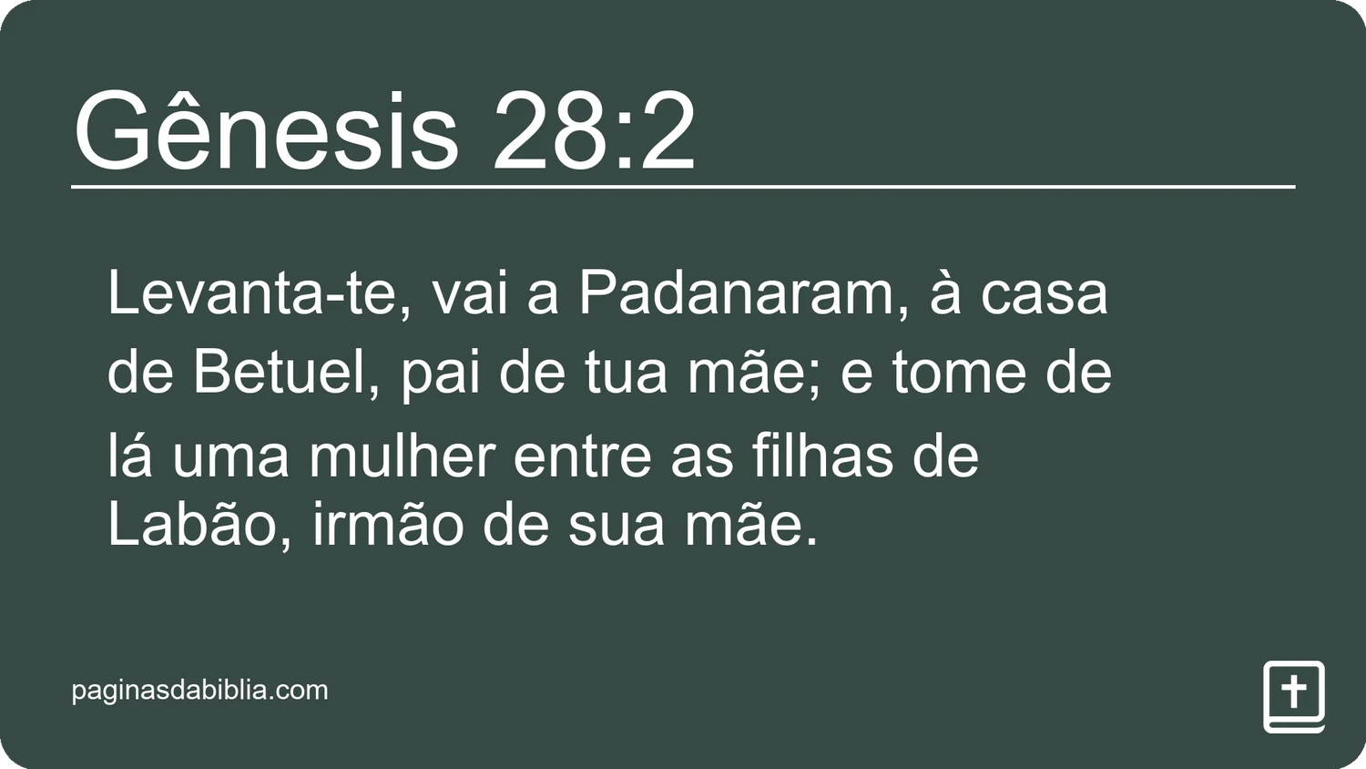 Gênesis 28:2