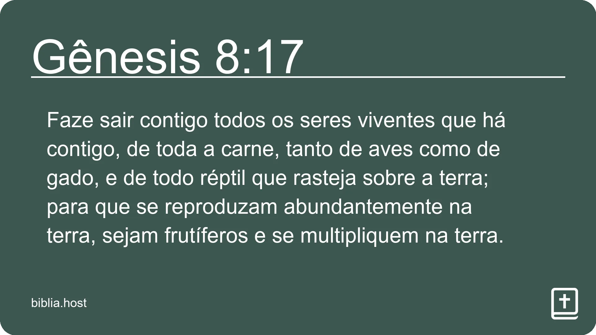 Gênesis 8:17