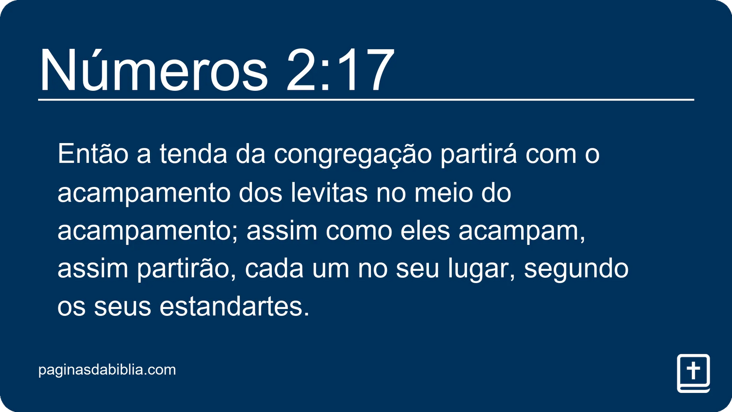 Números 2:17