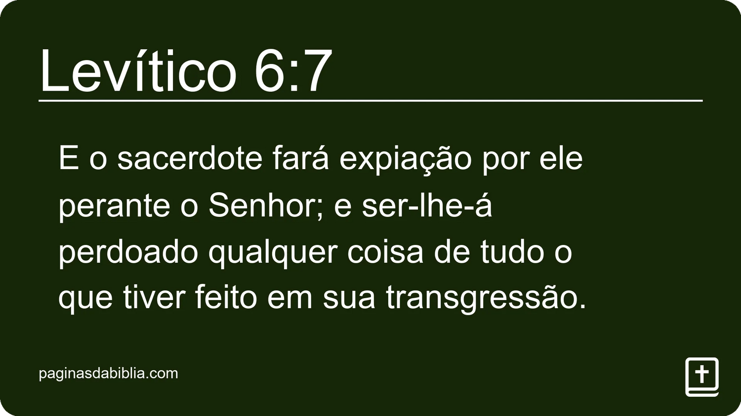 Levítico 6:7