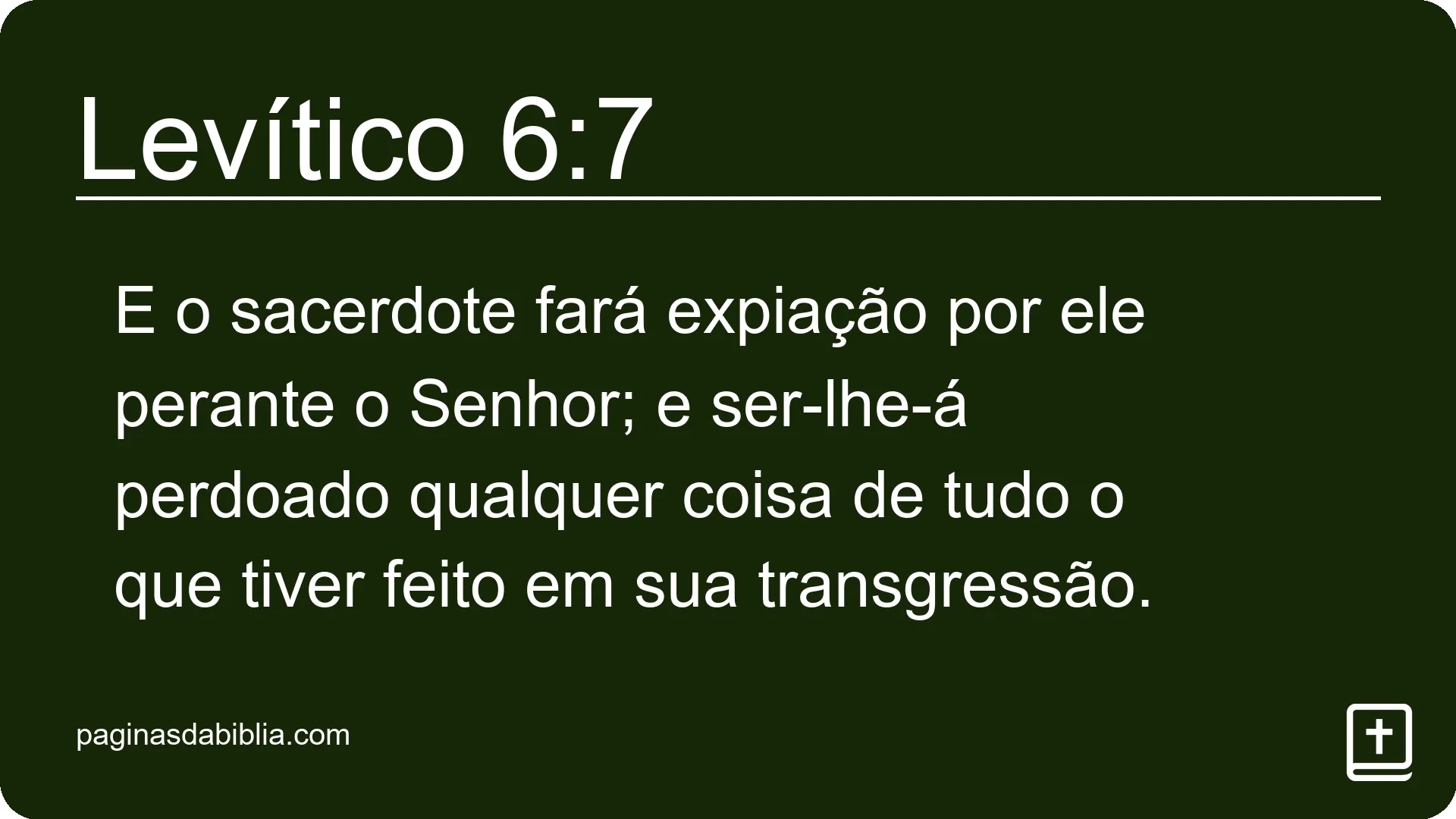 Levítico 6:7