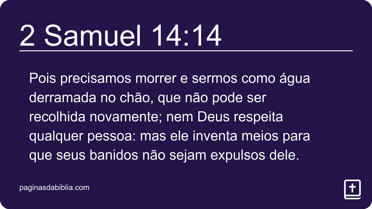 2 Samuel 14:14