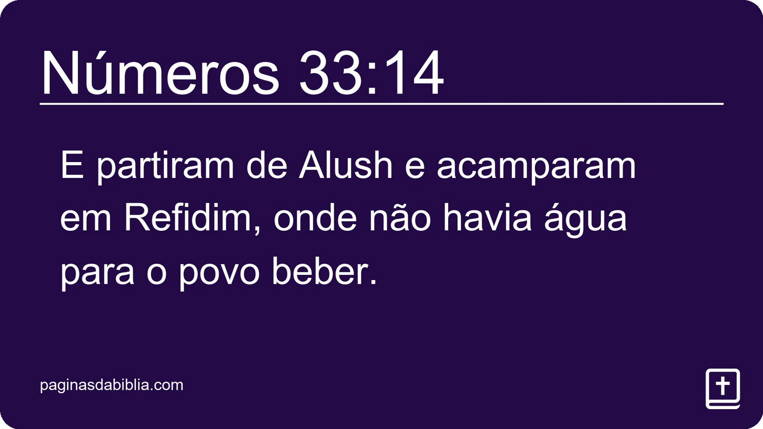 Números 33:14