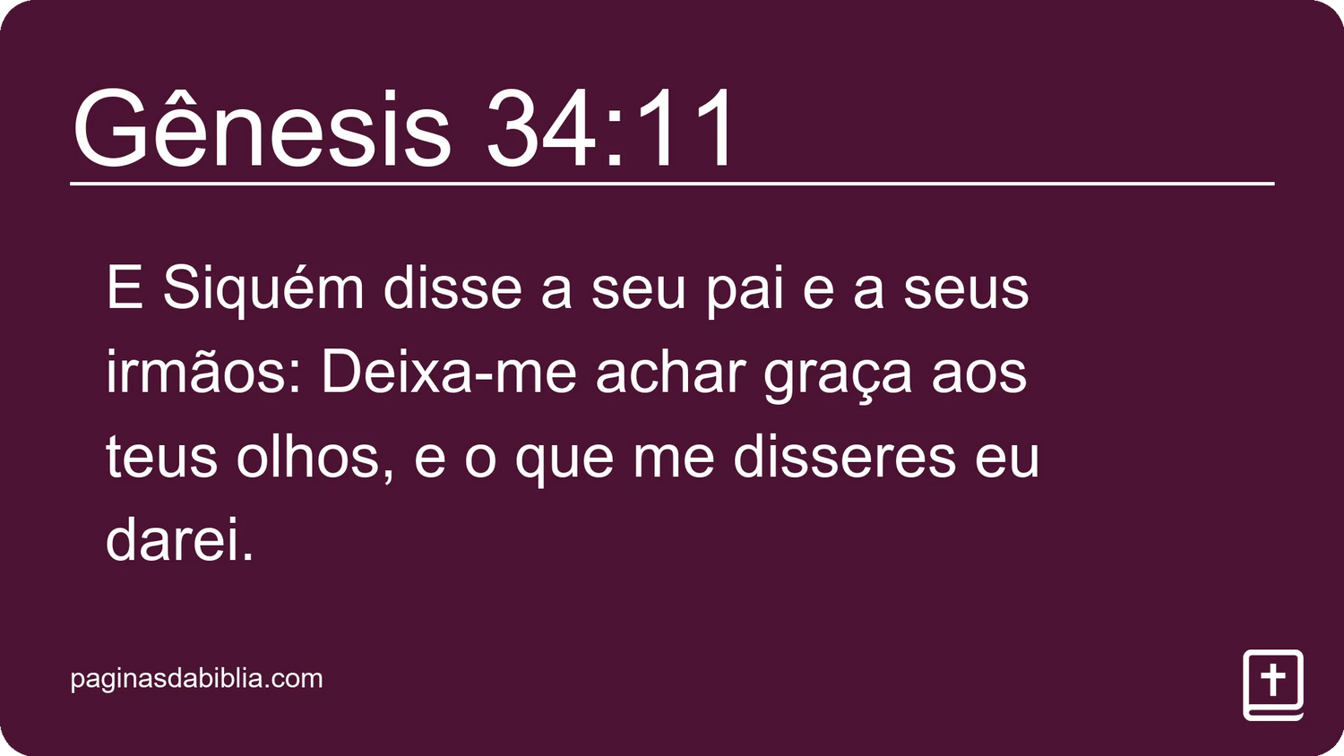 Gênesis 34:11