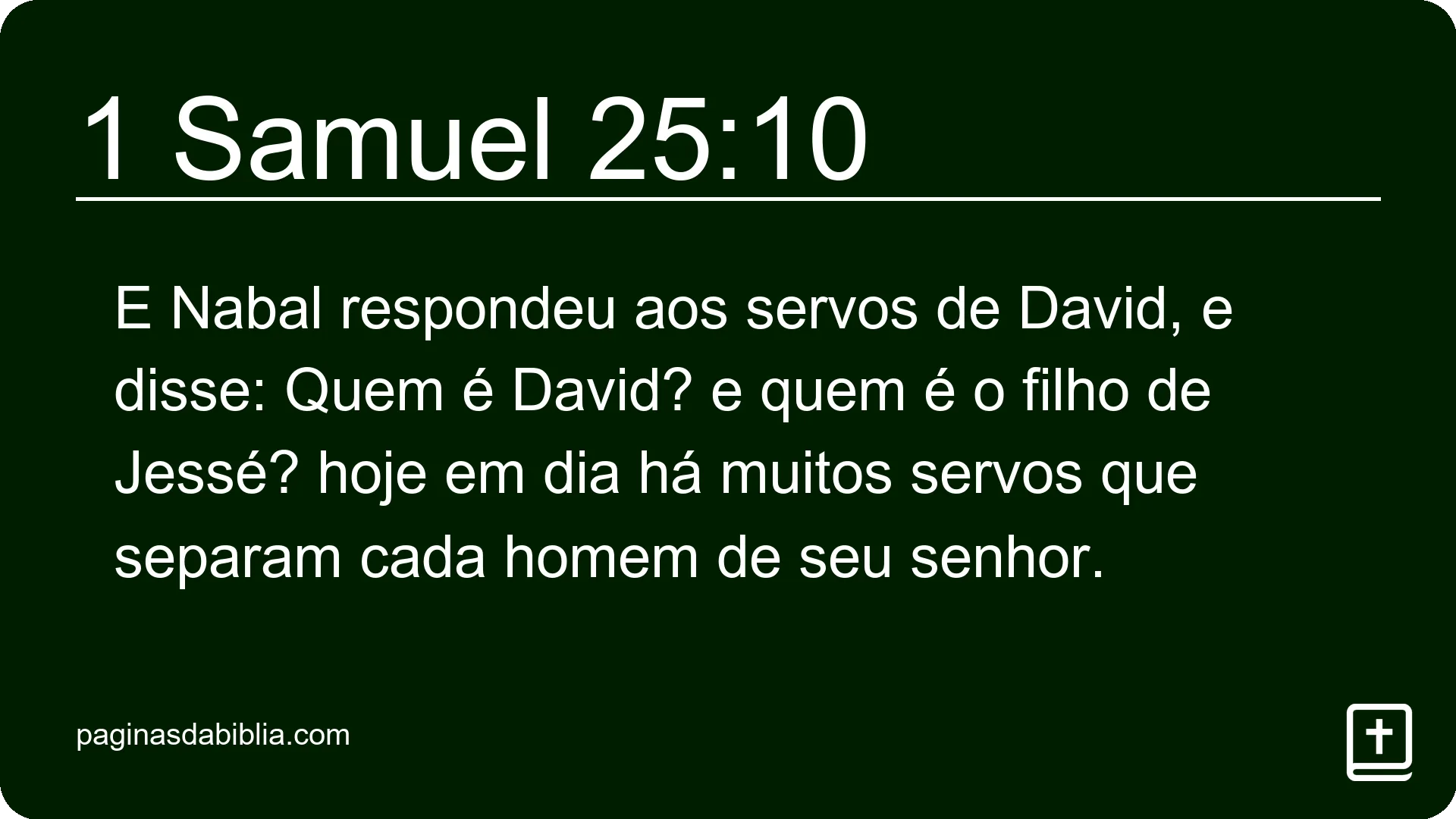 1 Samuel 25:10