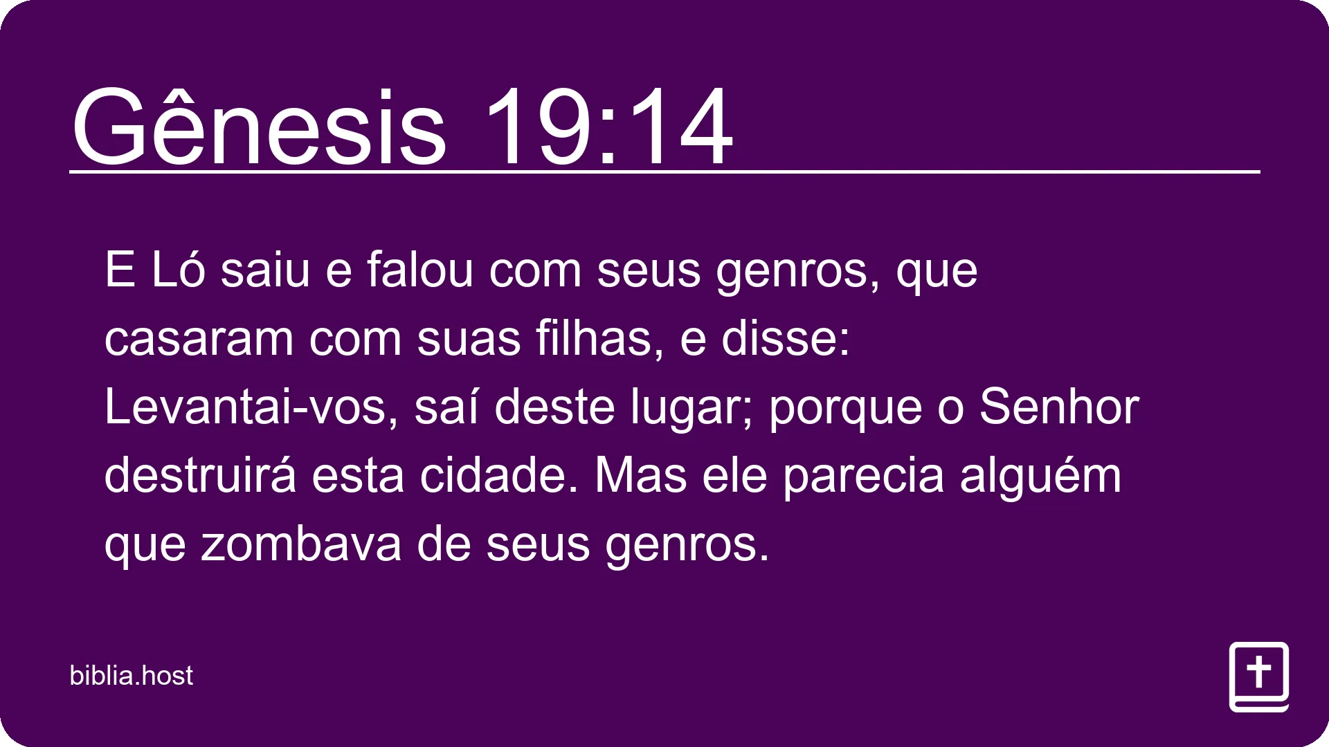 Gênesis 19:14