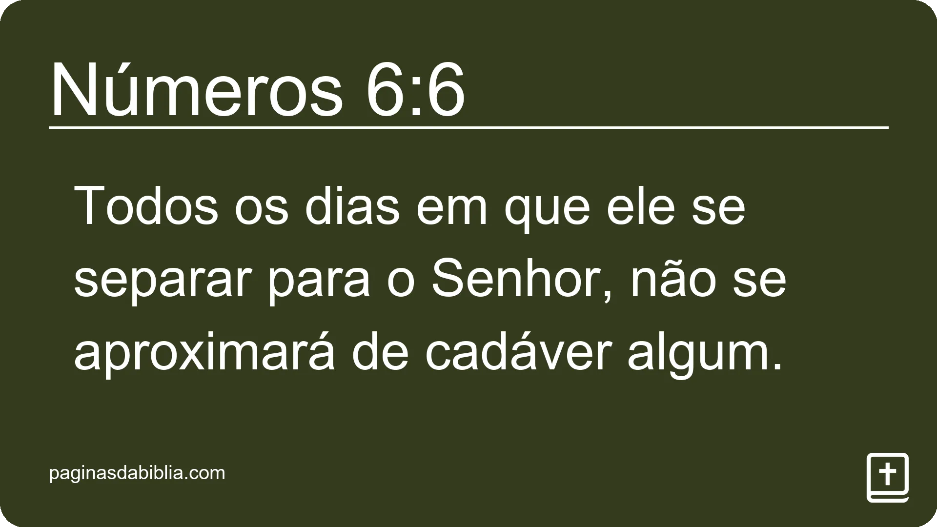 Números 6:6