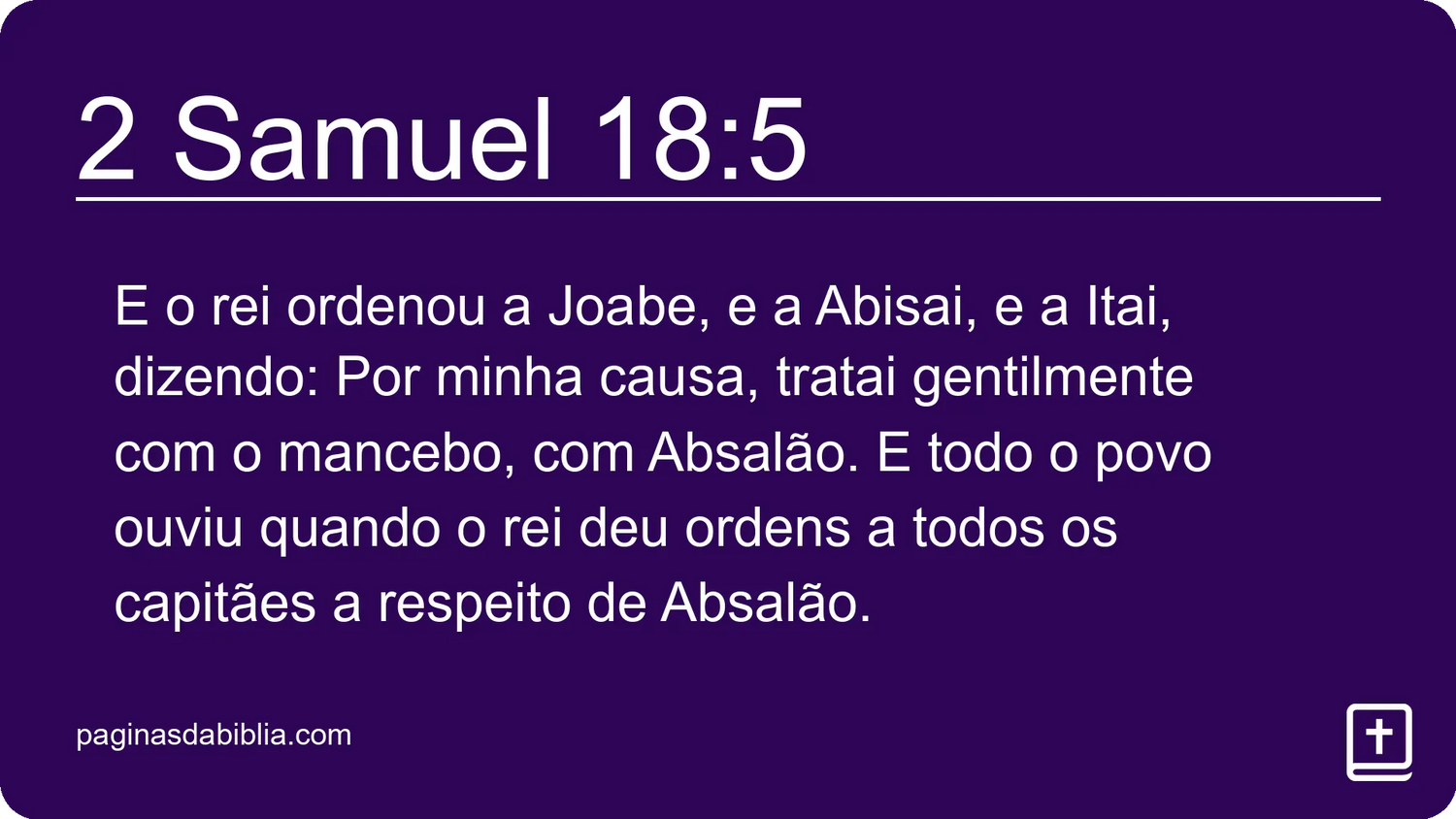 2 Samuel 18:5