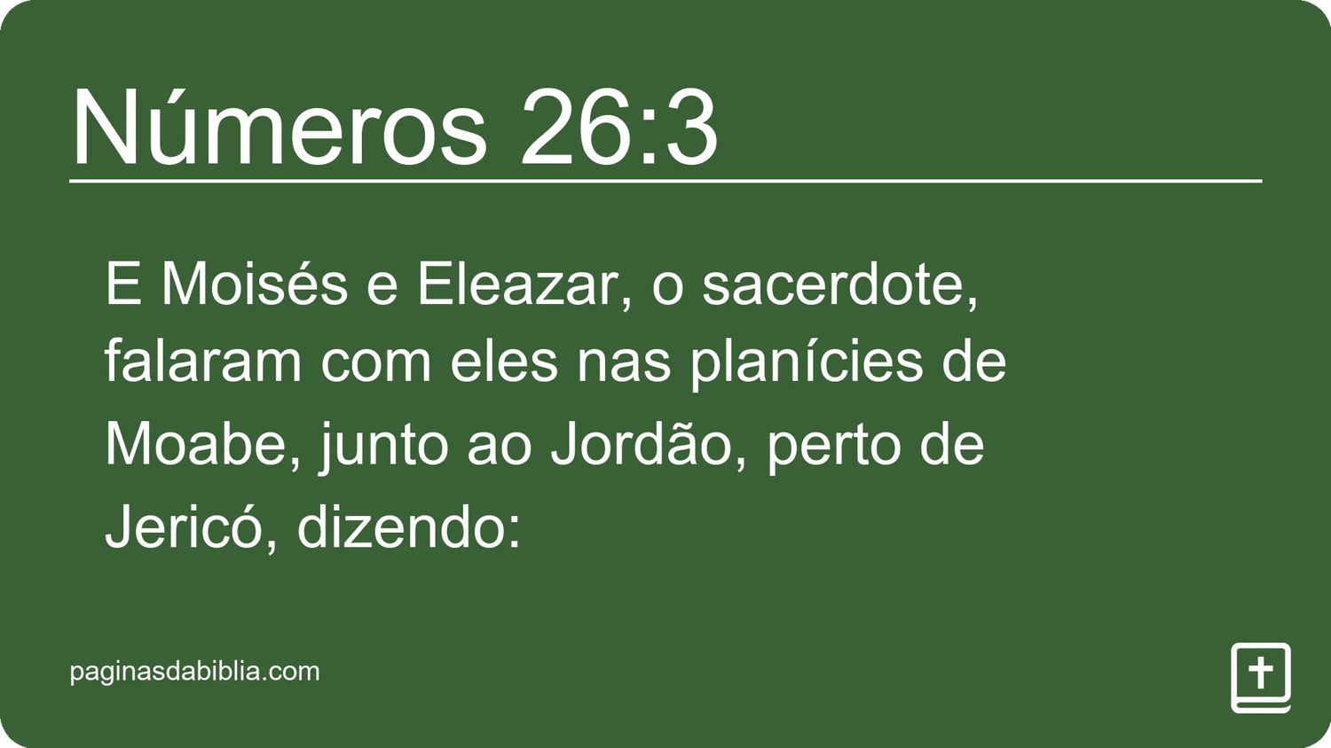 Números 26:3