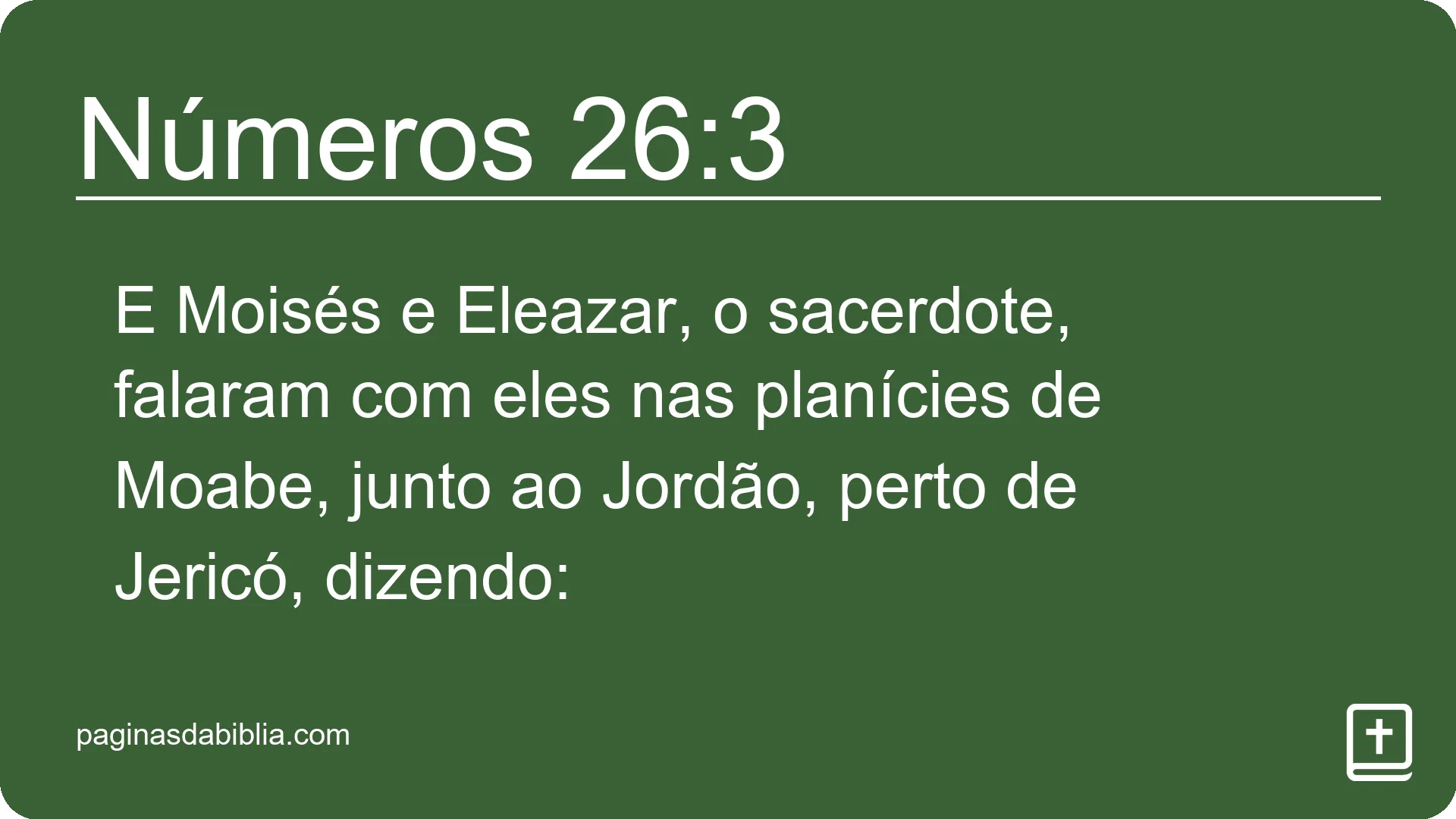 Números 26:3