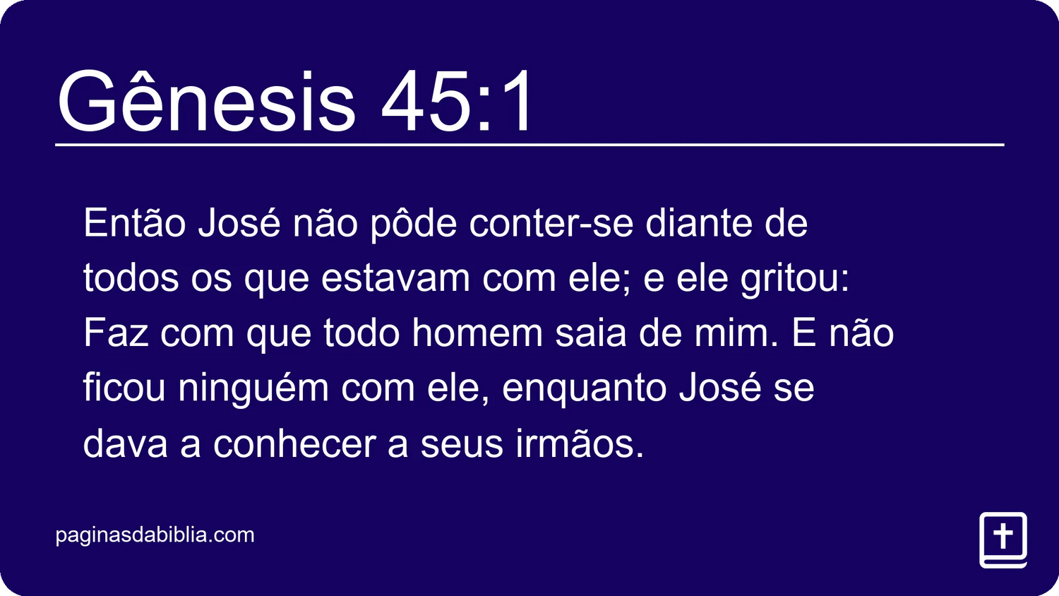 Gênesis 45:1