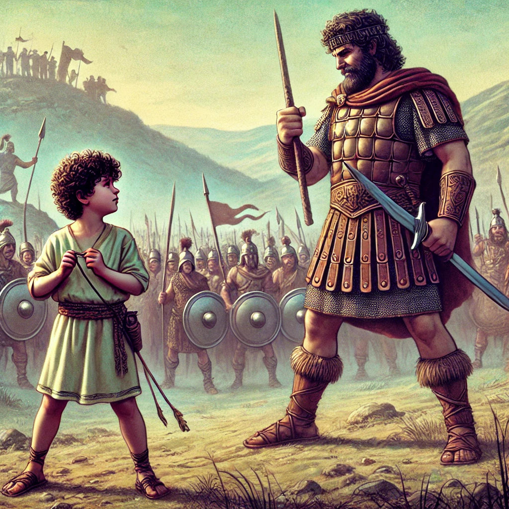 História de Davi e Golias (1 Samuel 17)