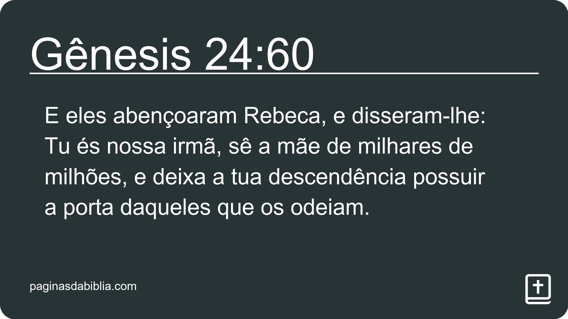 Gênesis 24:60