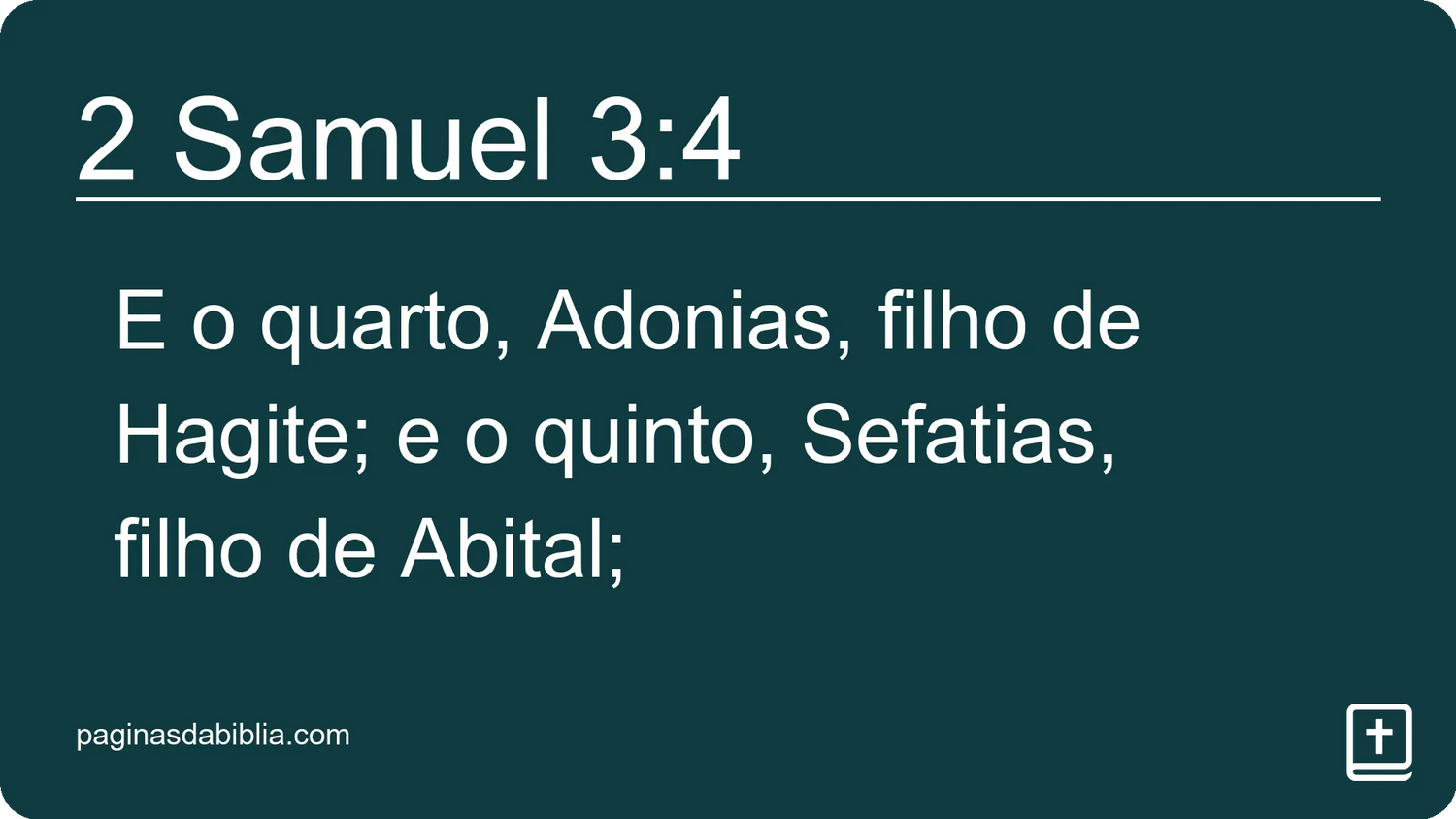 2 Samuel 3:4