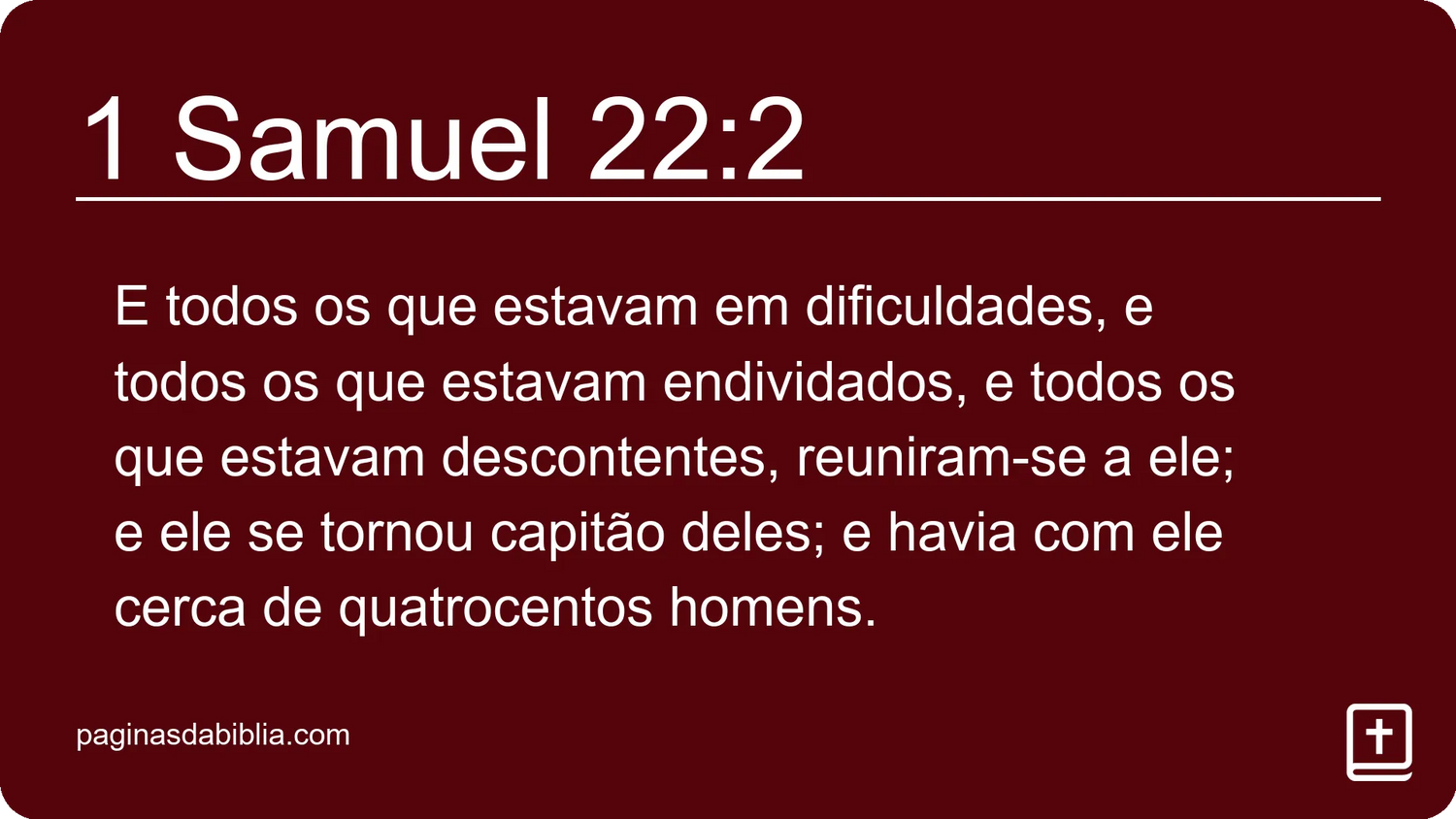 1 Samuel 22:2