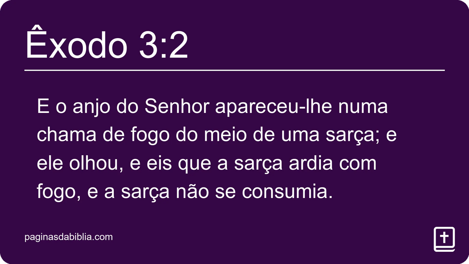 Êxodo 3:2