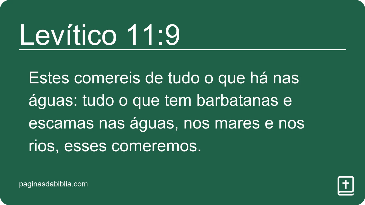 Levítico 11:9