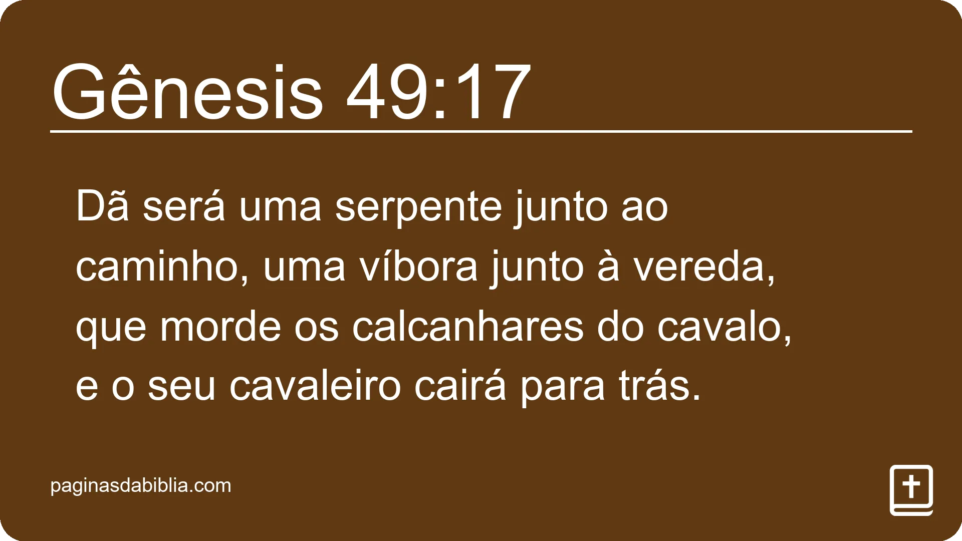 Gênesis 49:17