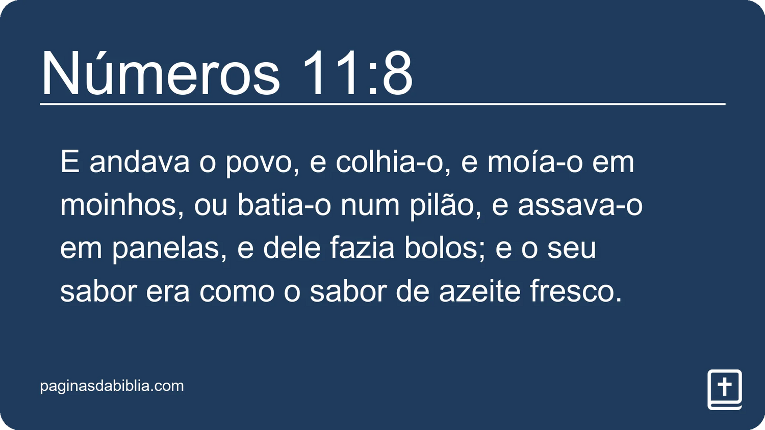 Números 11:8