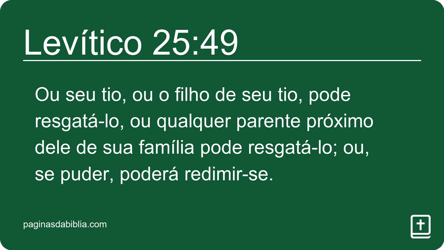 Levítico 25:49