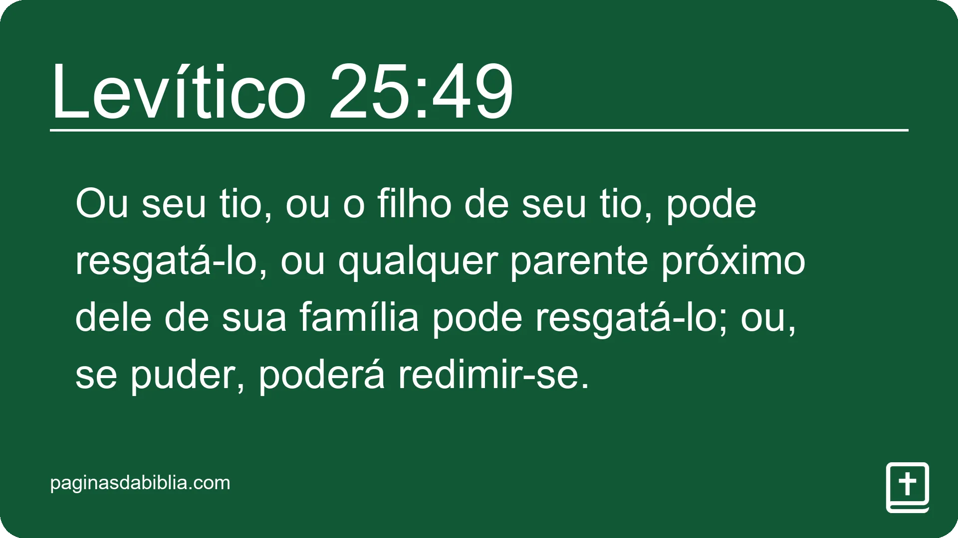 Levítico 25:49