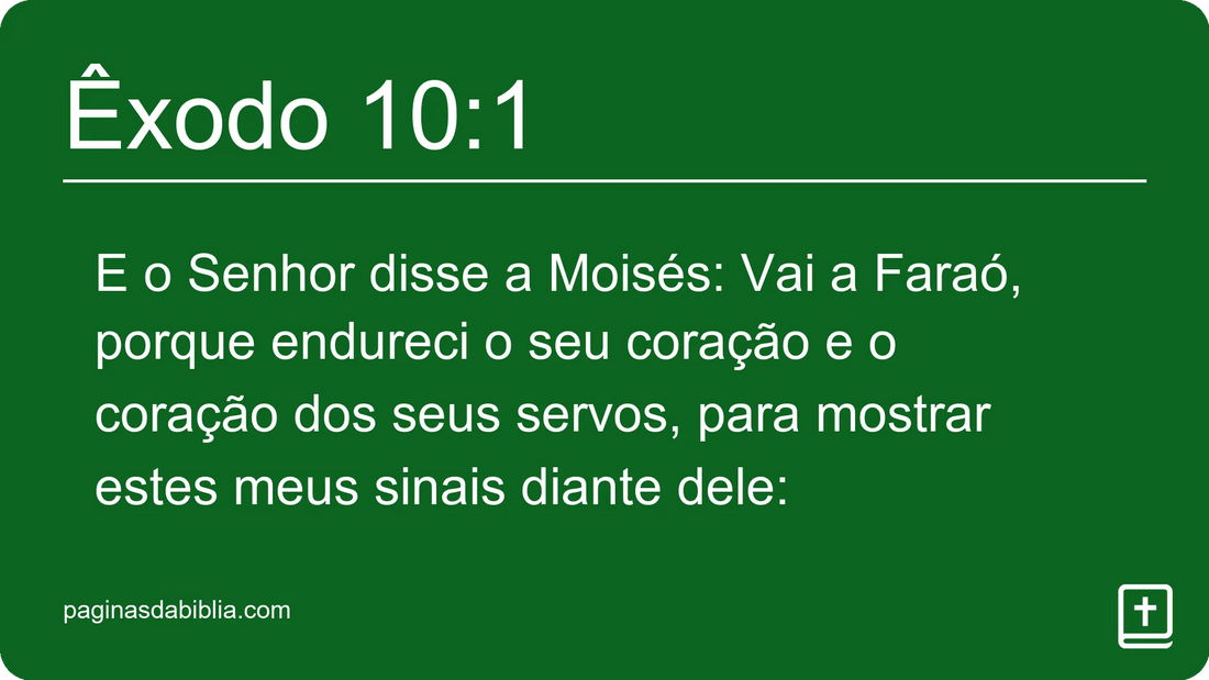 Êxodo 10:1