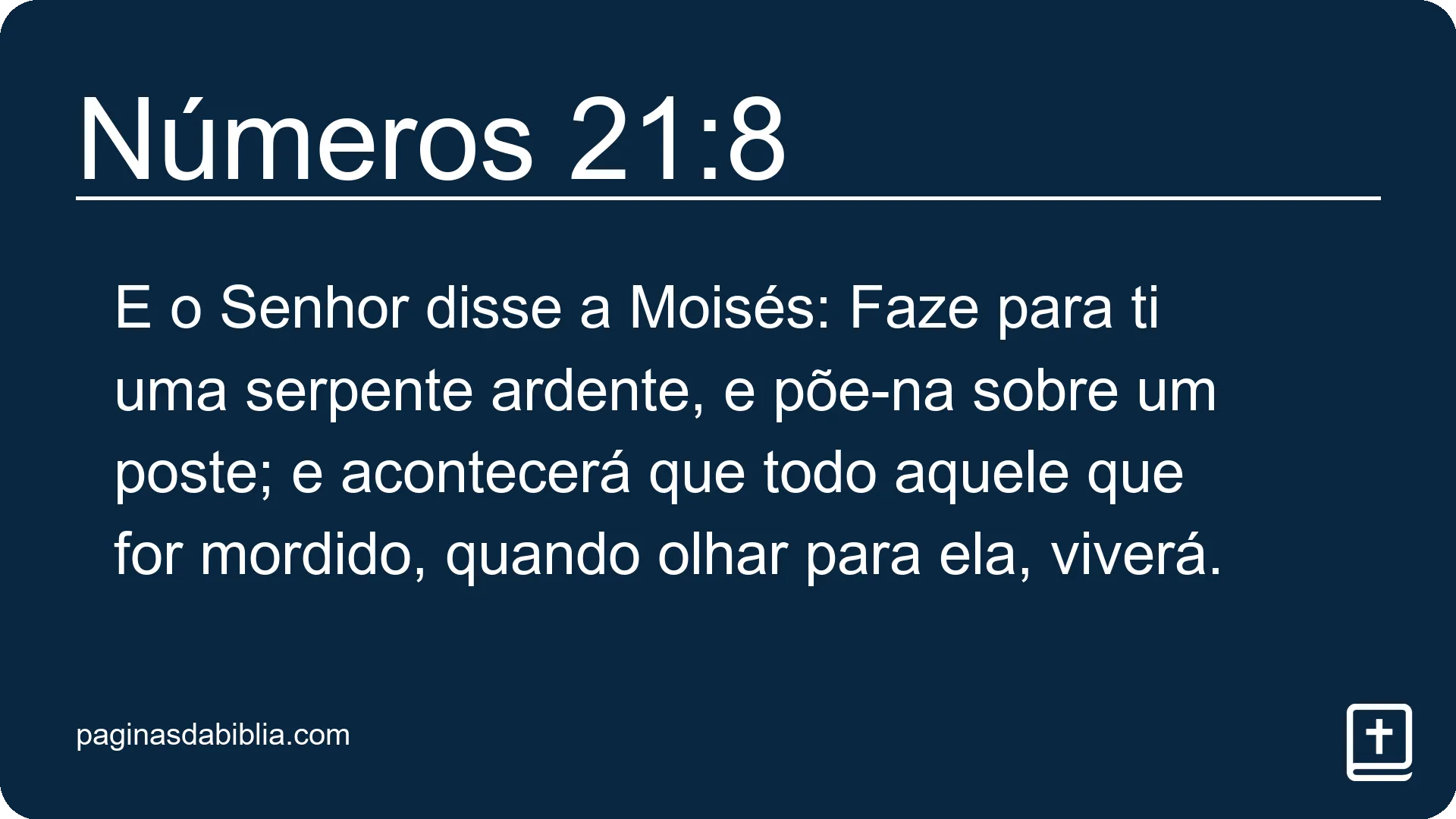 Números 21:8