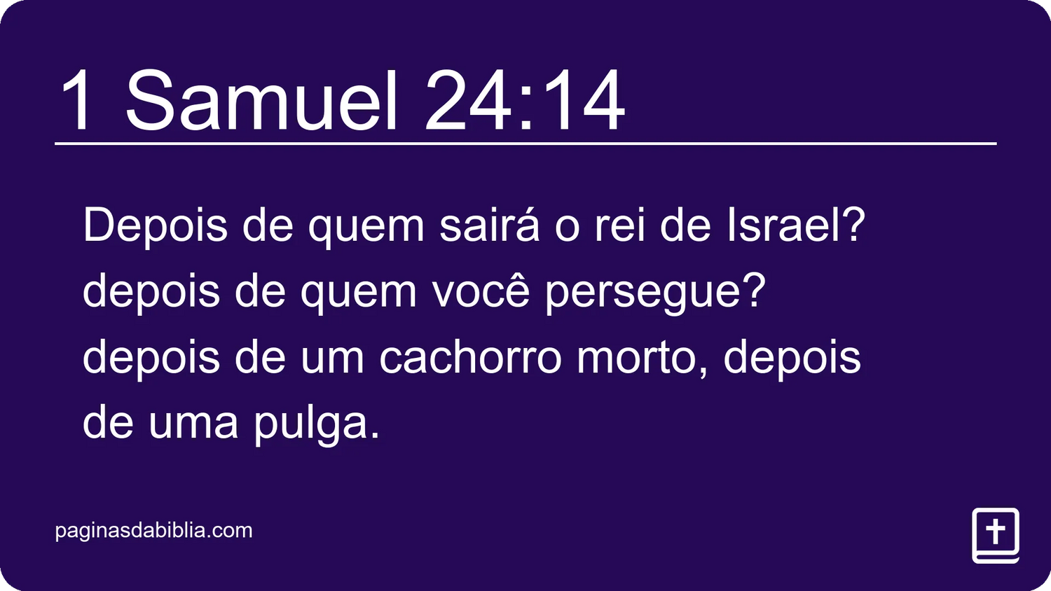 1 Samuel 24:14