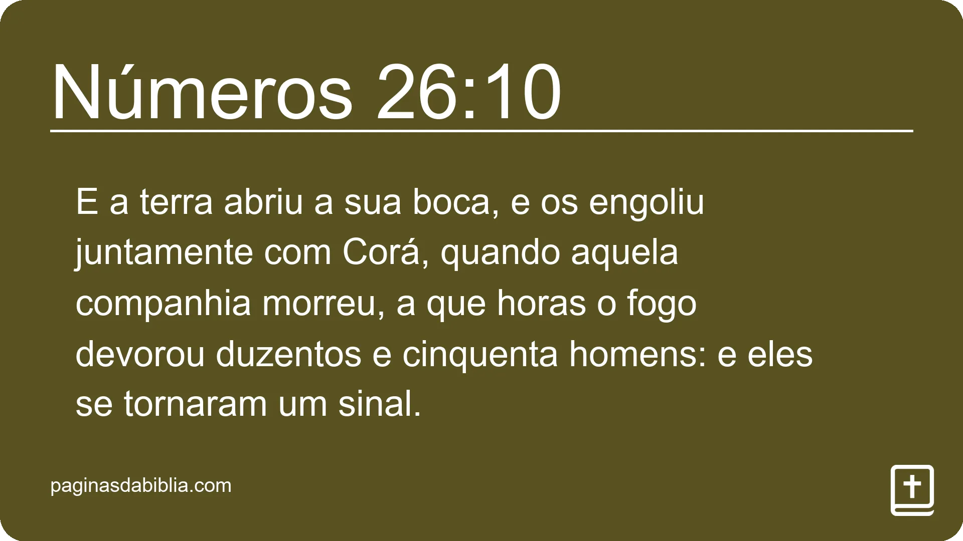 Números 26:10