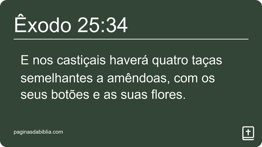 Êxodo 25:34