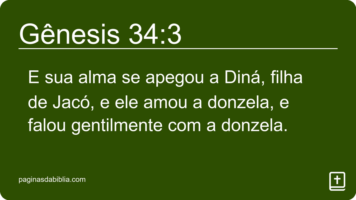 Gênesis 34:3