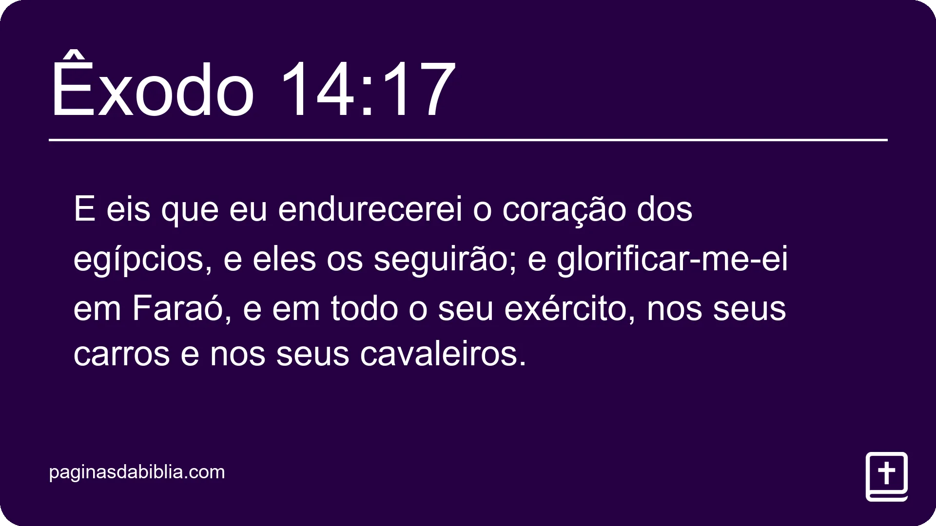 Êxodo 14:17