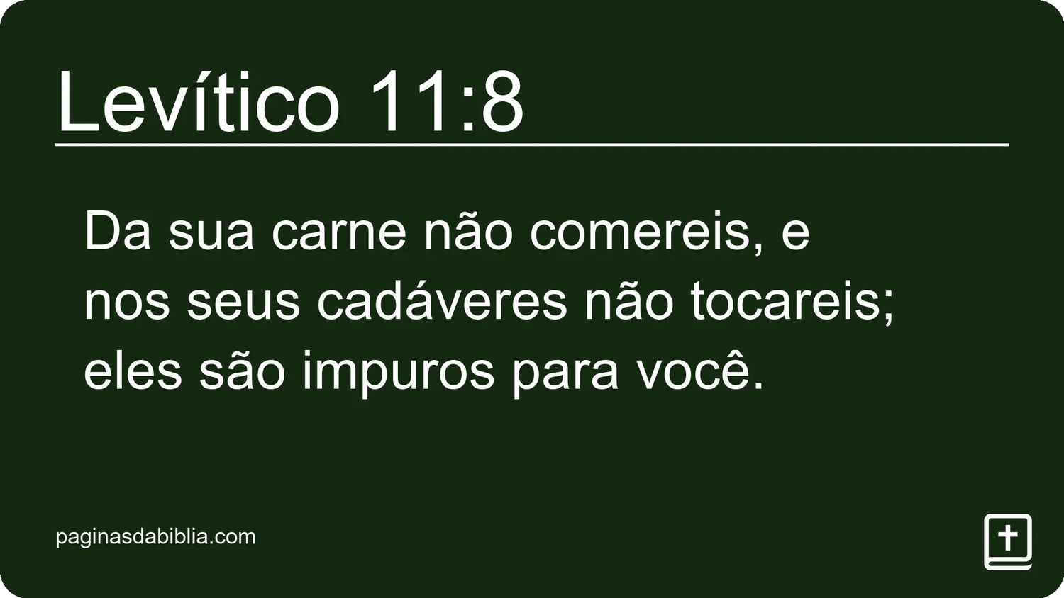 Levítico 11:8