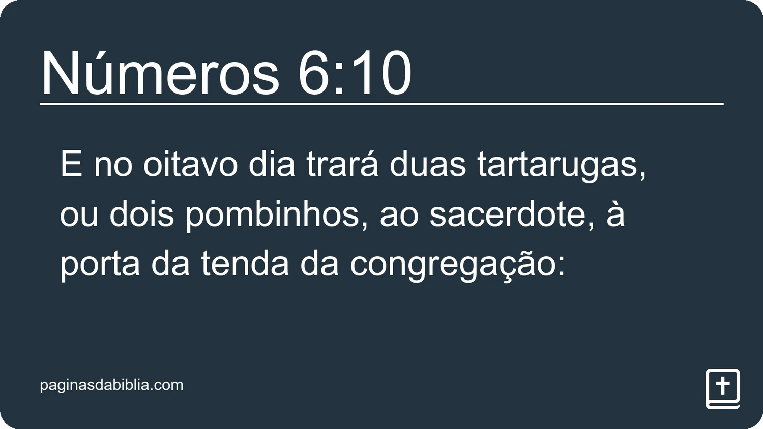 Números 6:10