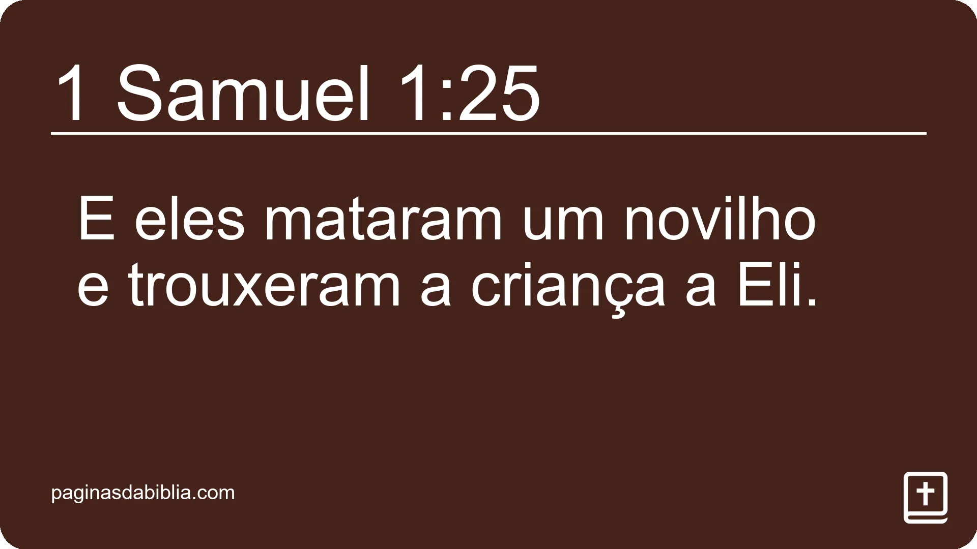 1 Samuel 1:25