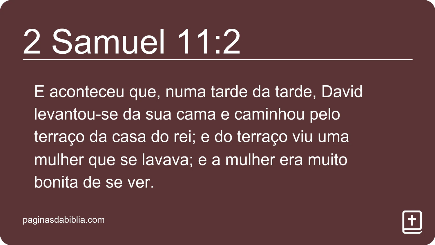 2 Samuel 11:2