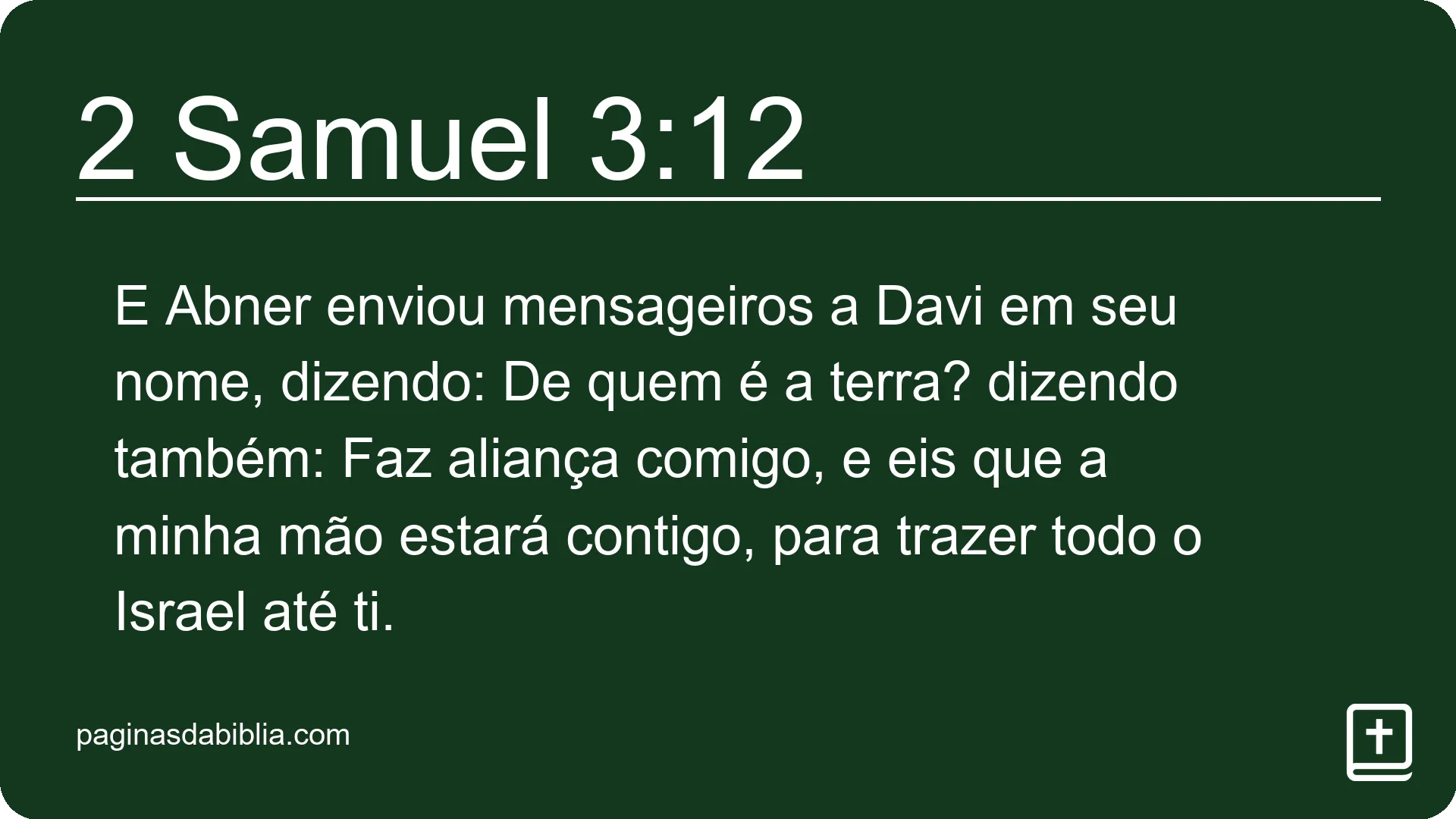 2 Samuel 3:12