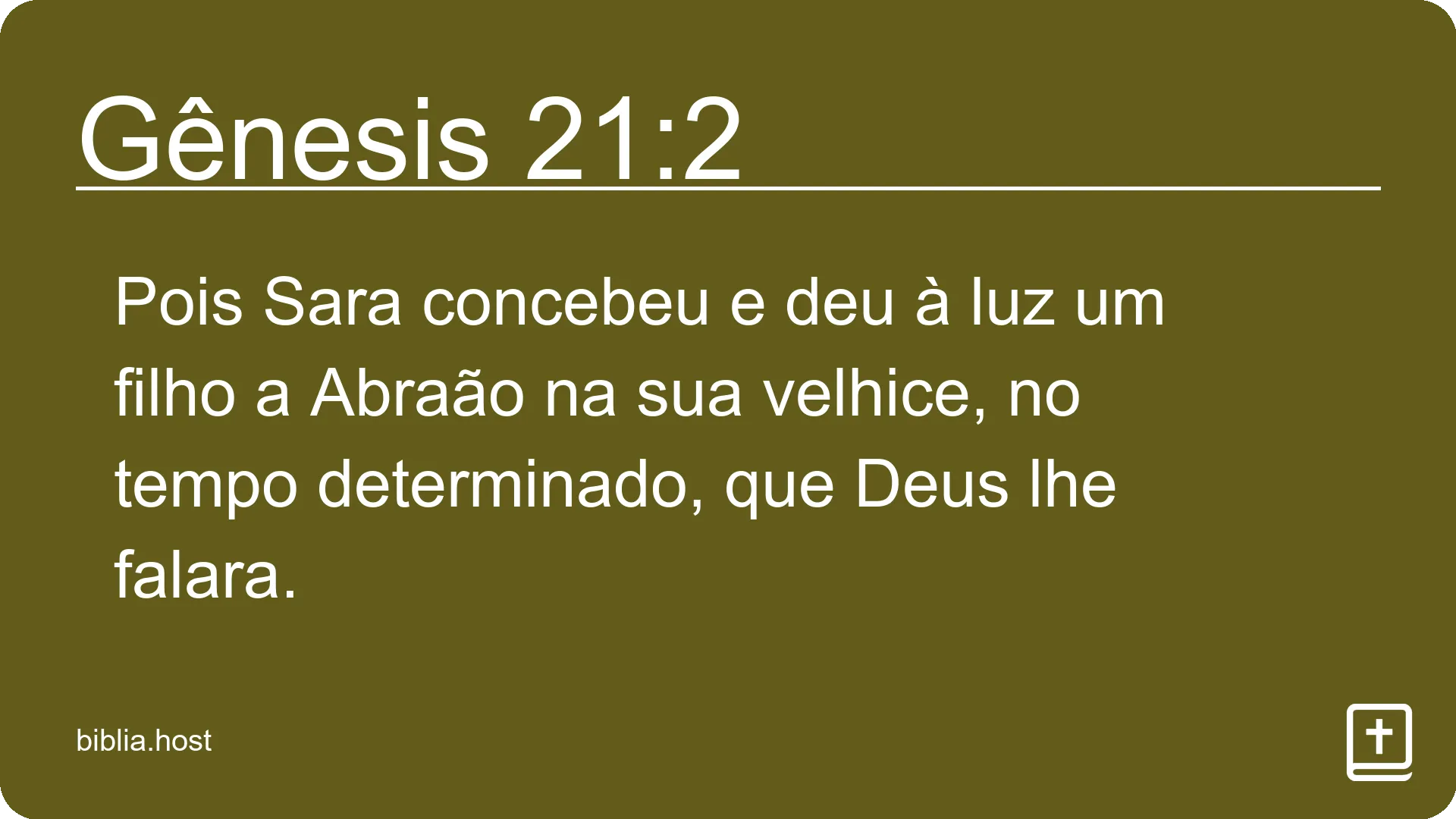 Gênesis 21:2