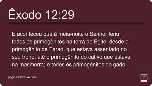 Êxodo 12:29